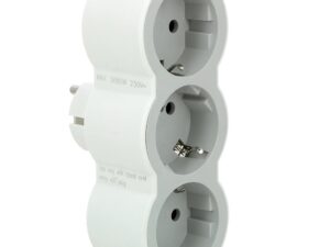 Трипосочен разклонител бял,Legrand